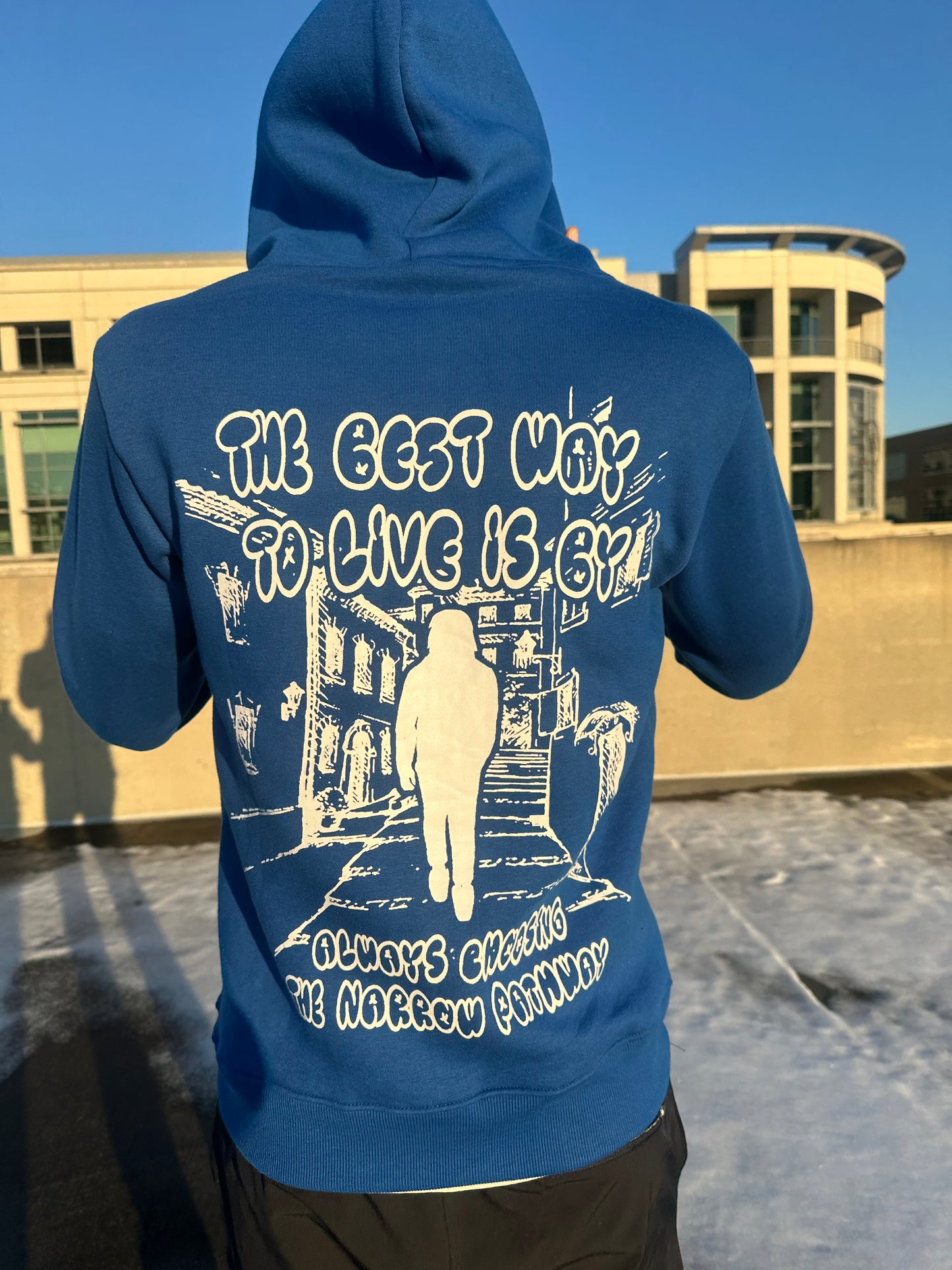 Blue NPZ Zip-Up Jacket