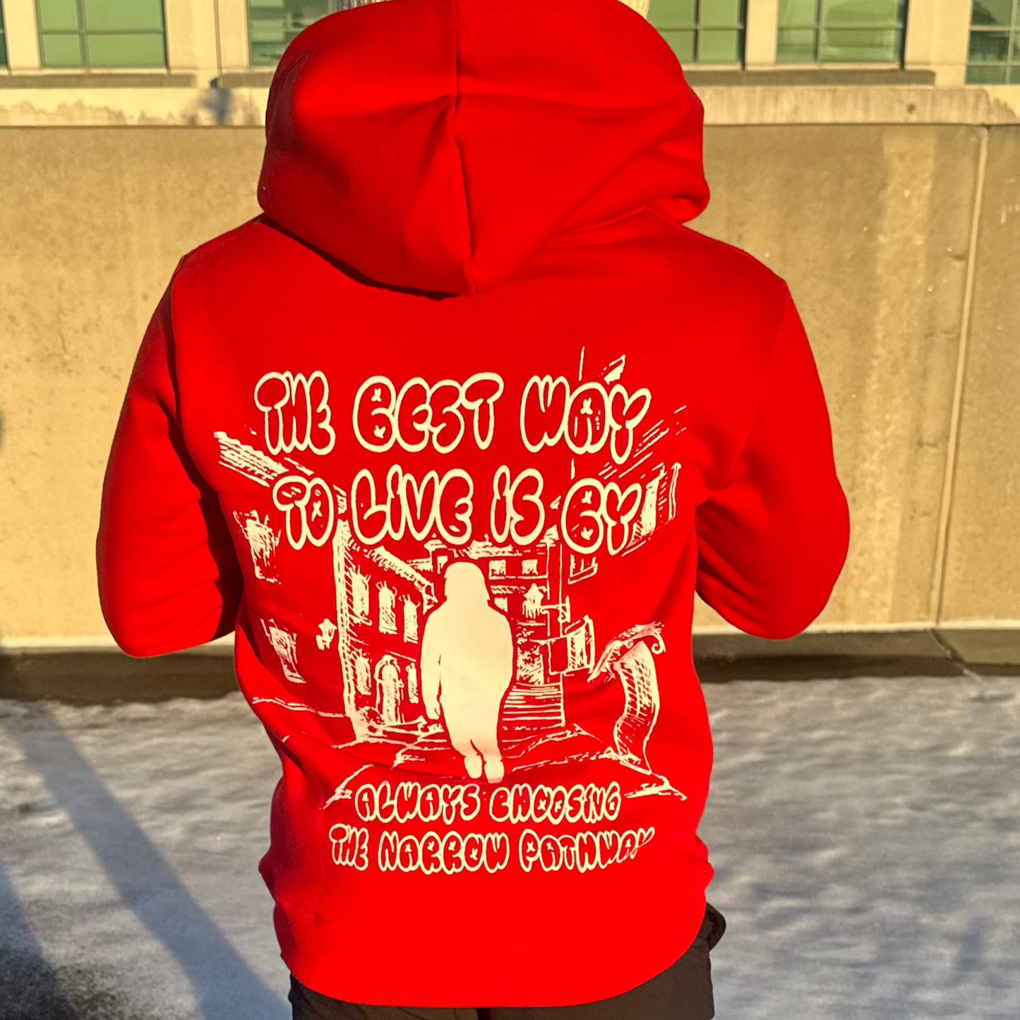 Red NPZ Zip-Up Jacket