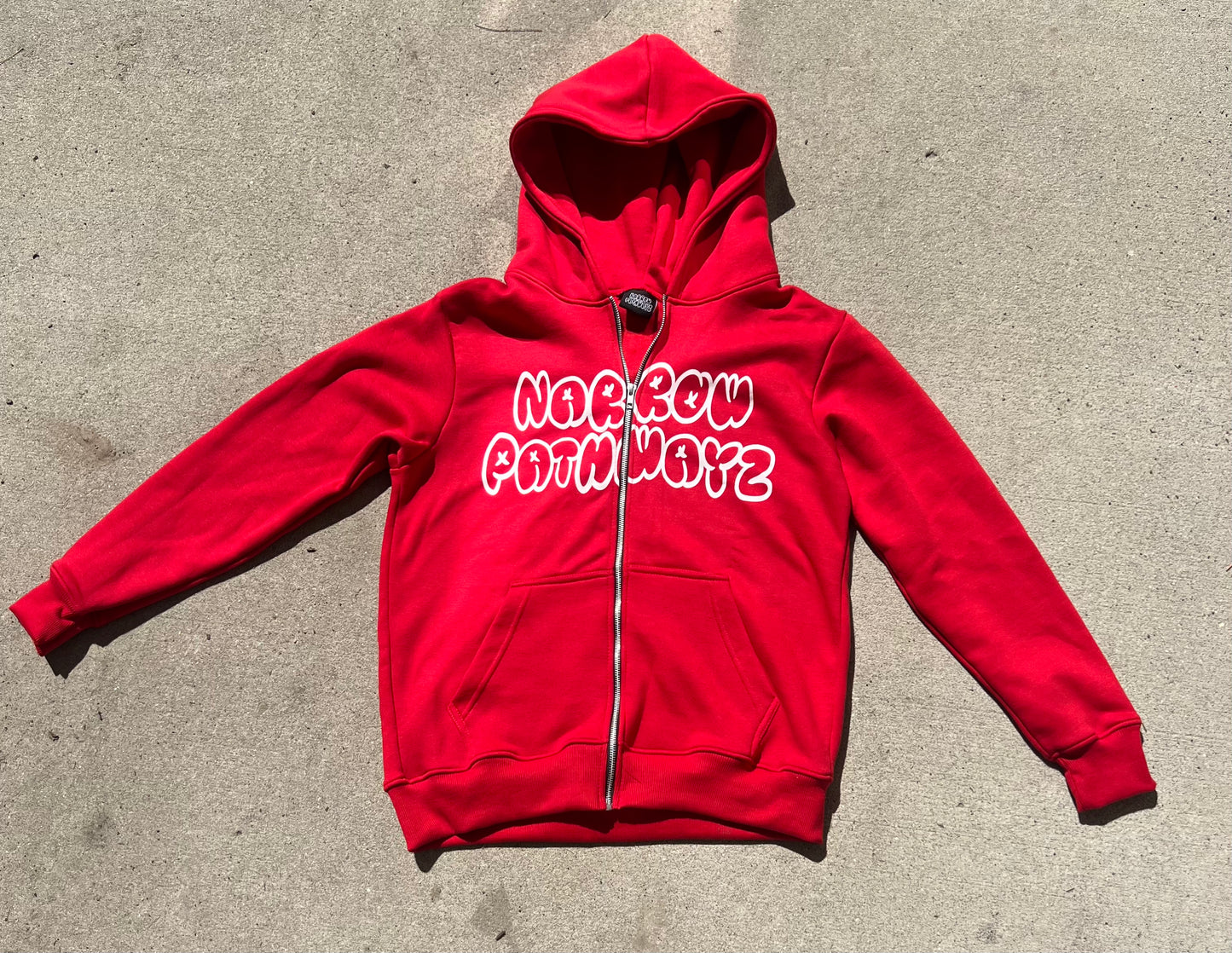 Red NPZ Zip-Up Jacket