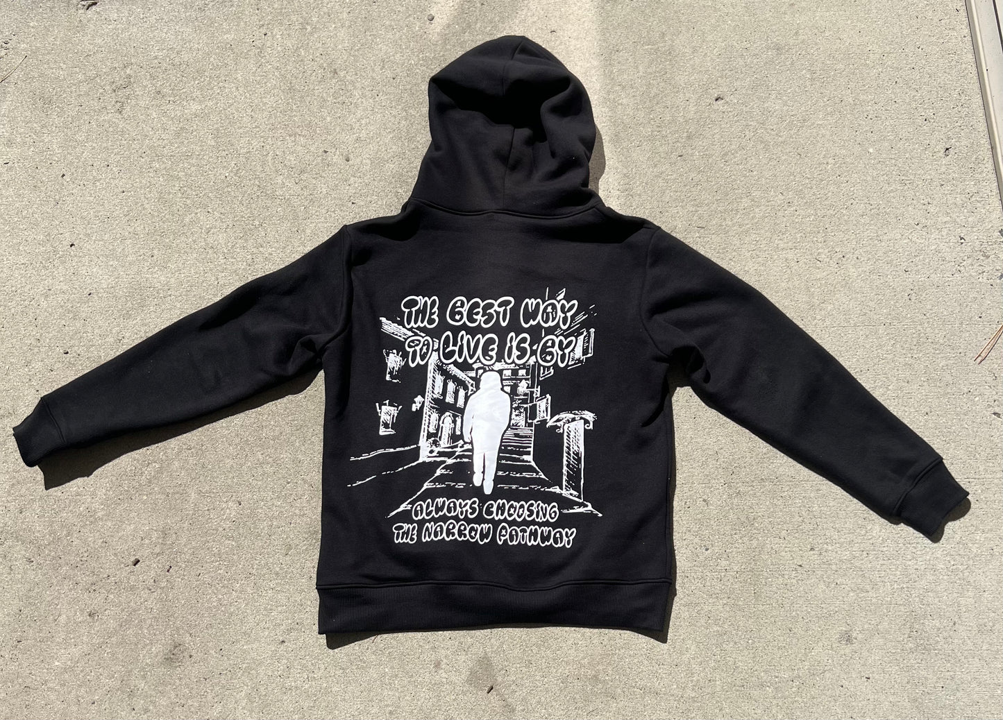 Black NPZ Zip-Up Jacket