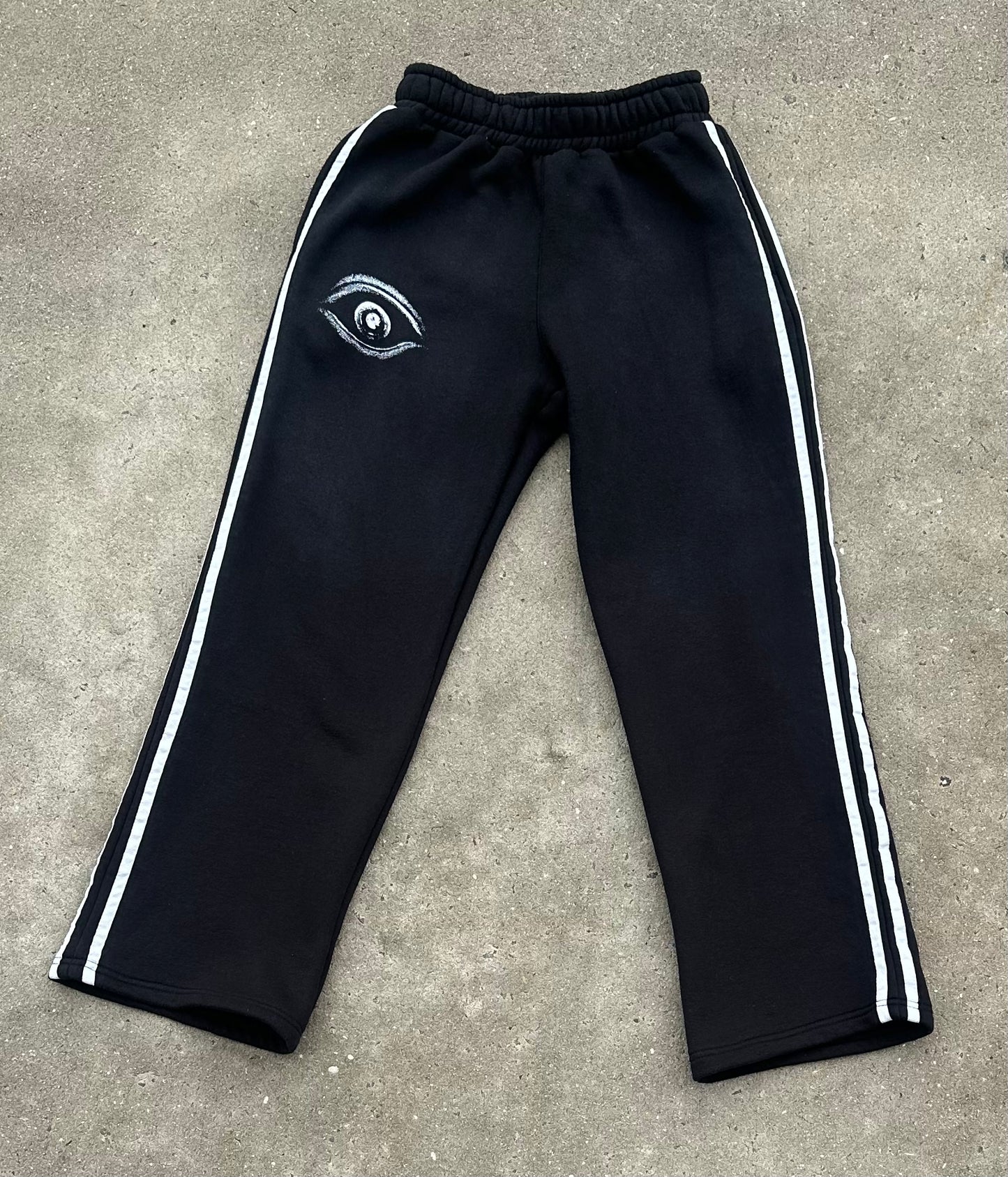 Black Visual Sweatpants