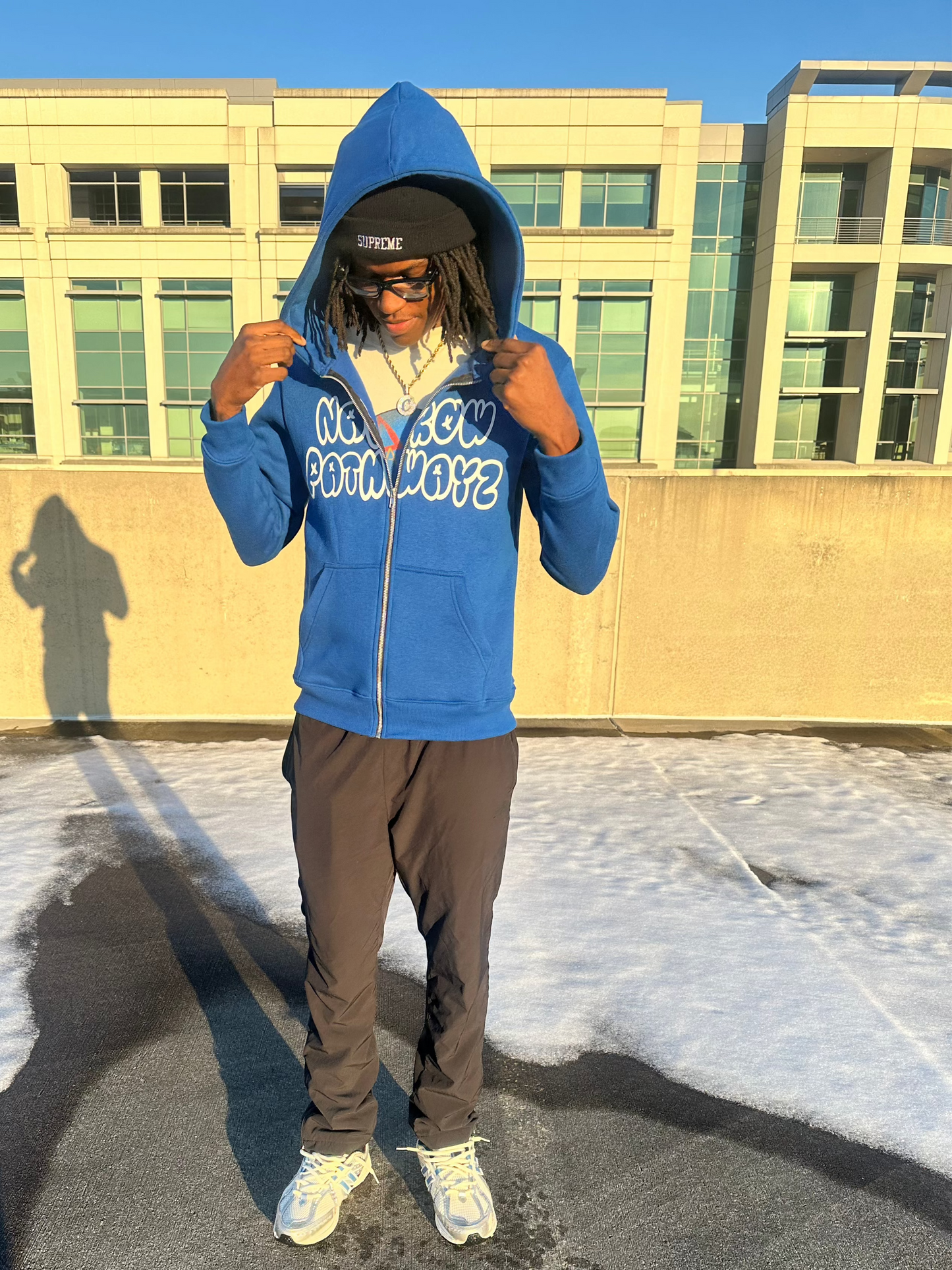 Blue NPZ Zip-Up Jacket