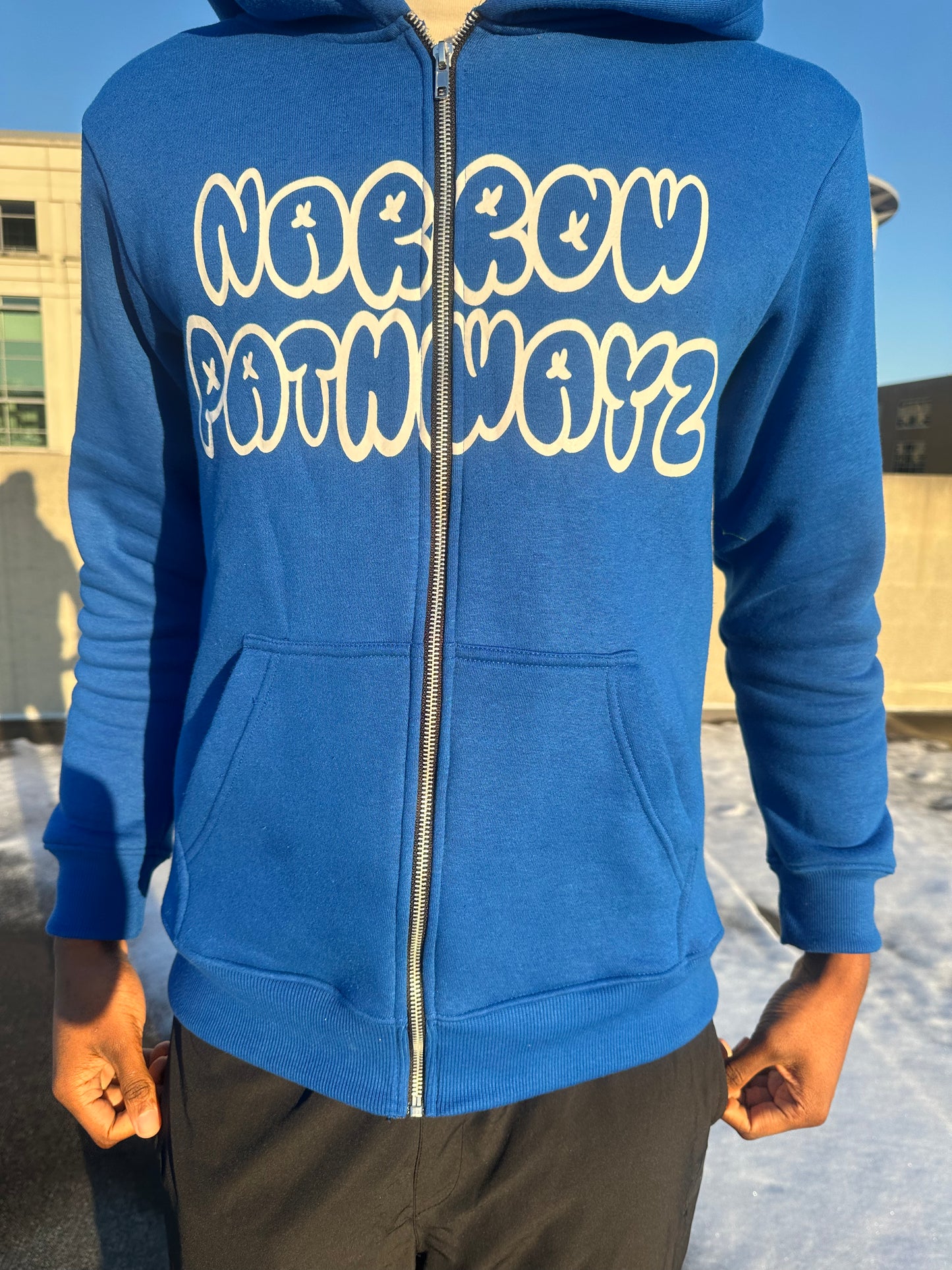 Blue NPZ Zip-Up Jacket