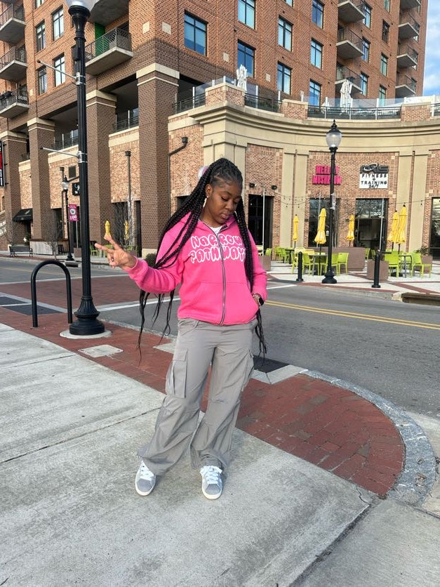 Pink NPZ Zip-Up Jacket